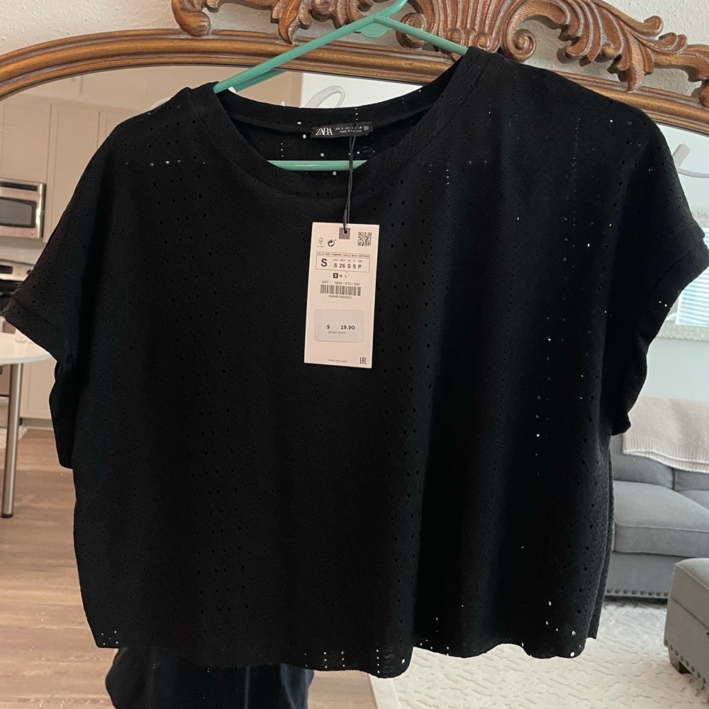 Embroidered Zara top